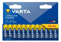 Varta Paristot|Lamput Ja Valaisintarvikkeet*paristo Longlife Power AA 12 kpl