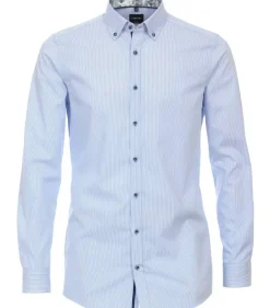 Venti Kauluspaidat*paita 134081800 Body fit 100 Blue
