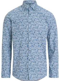 Venti Kauluspaidat*paita 226110320 Modern fit 100 Blue
