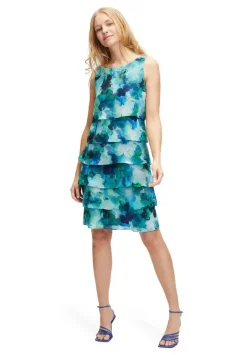 Vera Mont Lyhyet Juhlamekot*mekko 0294 4800 5880 Tummansininen / Vihreu00e4