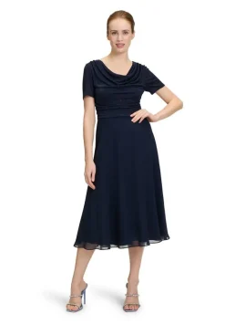 Vera Mont Lyhyet Juhlamekot*mekko 0287 4825 Midi 8981 Tummansininen