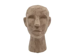 Villa Collection Koriste-Esineet*Talvik veistos 30 cm sementti ruskeanharmaa