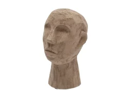 Villa Collection Koriste-Esineet*Talvik veistos 30 cm sementti ruskeanharmaa