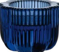 Villeroy&Boch Lyhdyt Ja Kynttilänjalat*Villeroy & Boch Fleur kynttilänjalka 2 in 1 sininen