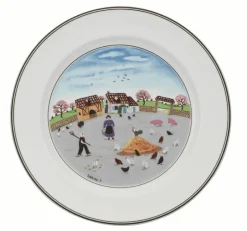 Villeroy&Boch Astiat*Design Naif Lautanen 27cm Poultry farm