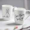 Villeroy&Boch Pääsiäinen*Easter mukisetti Statement Some bunny loves yo