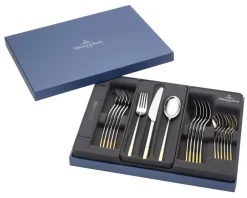 Villeroy&Boch Aterimet*Ella Partially Gold Plated Aterinsetti 30-os.