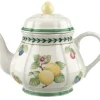 Villeroy&Boch Juoma- Ja Baaritarvikkeet|Tarjoilu*French Garden Teekannu 1,00l Fleurance 6 hlö