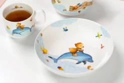 Villeroy&Boch Lastenhuone|Astiat*Happy as a Bear lautanen 19,5 cm syvä