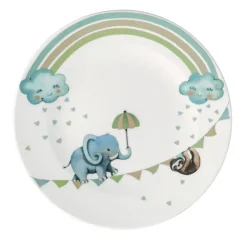 Villeroy&Boch Lastenhuone|Astiat*lautanen Walk Like an Elephant 21,5x21,5x1,5 c