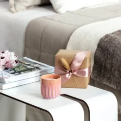 Villeroy&Boch Kynttilät Ja Huonetuoksut*Like Perlemor Kynttilä 8,5x8,5x9cm Coral Home