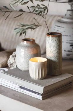 Villeroy&Boch Kynttilät Ja Huonetuoksut*Like Perlemor Kynttilä 8,5x8,5x9cm Sand Home