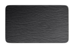 Villeroy&Boch Astiat*Manufacture Rock Lautanen 28x17x1 cm musta