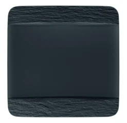Villeroy&Boch Astiat*Manufacture Rock Lautanen 28x2 cm musta