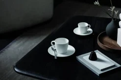 Villeroy&Boch Astiat*Manufacture Rock espressokuppi ja -alunen valkoinen