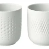 Villeroy&Boch Astiat*Manufacture Collier Blanc muki blanc 2 kpl valkoinen