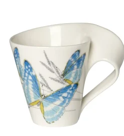 Villeroy&Boch Astiat*NewWave Caffe muki 0,3l Morpho cypris perhonen