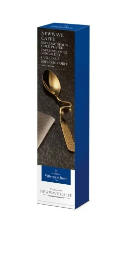 Villeroy&Boch Aterimet*NewWave Caffe Mokkalusikka 12cm kullattu