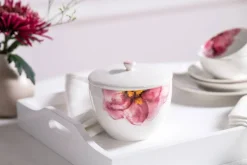 Villeroy&Boch Juoma- Ja Baaritarvikkeet*Rose Garden Teepurkki 13,5x13,5x12,5 cm 0,7l