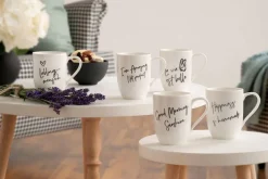 Villeroy&Boch Astiat*Statement muki 11,5x8x10,5cm 0,28l Happiness is homemade