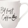 Villeroy&Boch Astiat*Statement muki 11,5x8x10,5cm 0,28l But first Coffee