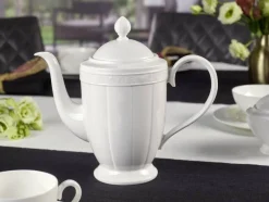 Villeroy&Boch Tarjoilu|Juoma- Ja Baaritarvikkeet*White Pearl Kahvikannu 1,35l 6 hlö