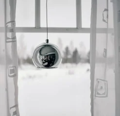 Virvatuli Sisustusvalaisimet*riippuvalaisin Bollen 1-os. LED kromi