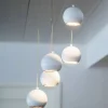 Virvatuli Sisustusvalaisimet*riippuvalaisin Bollen 5-os. LED valkoinen