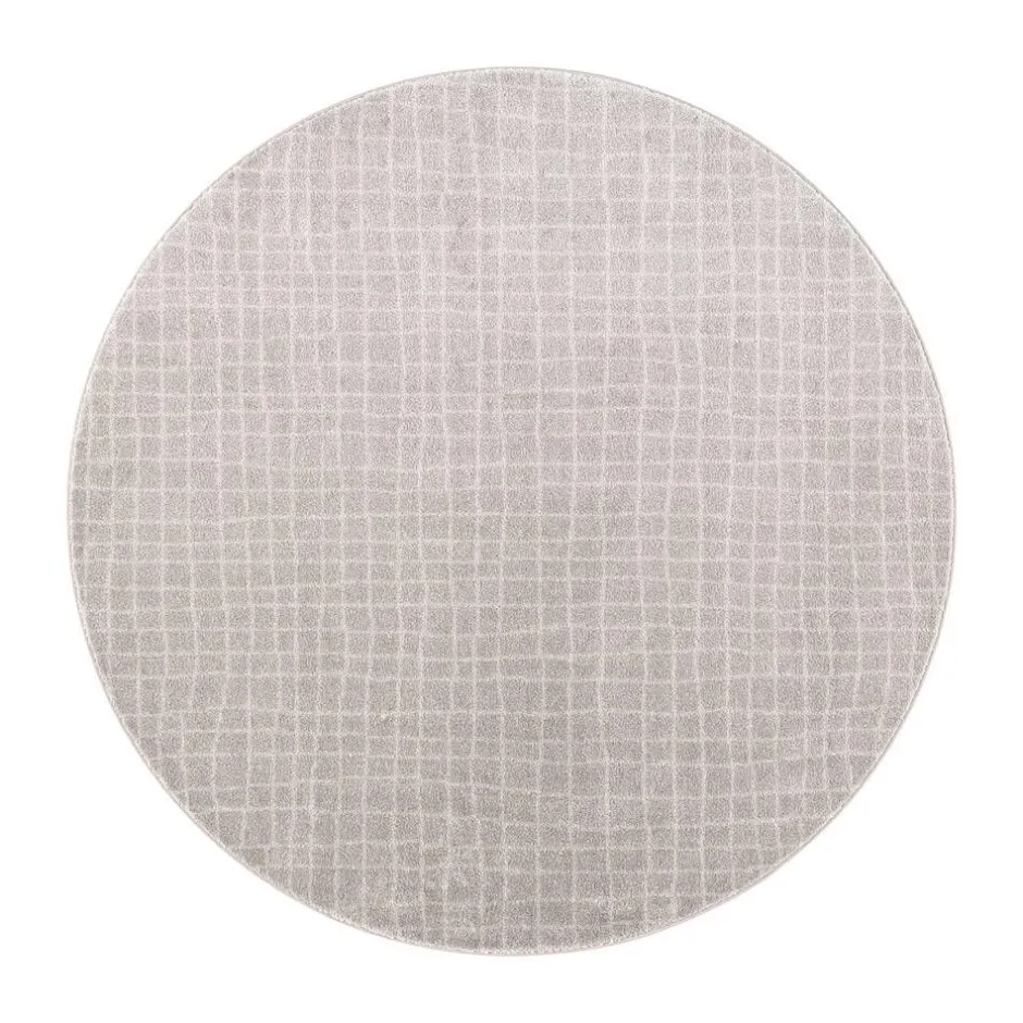 VM-Carpet Pyöreät Matot*Aari 13 harmaa, kantti 5430, Ø 200 cm