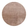 VM-Carpet Pyöreät Matot*Aari 14 ruskea, kantti 5938, Ø 160 cm