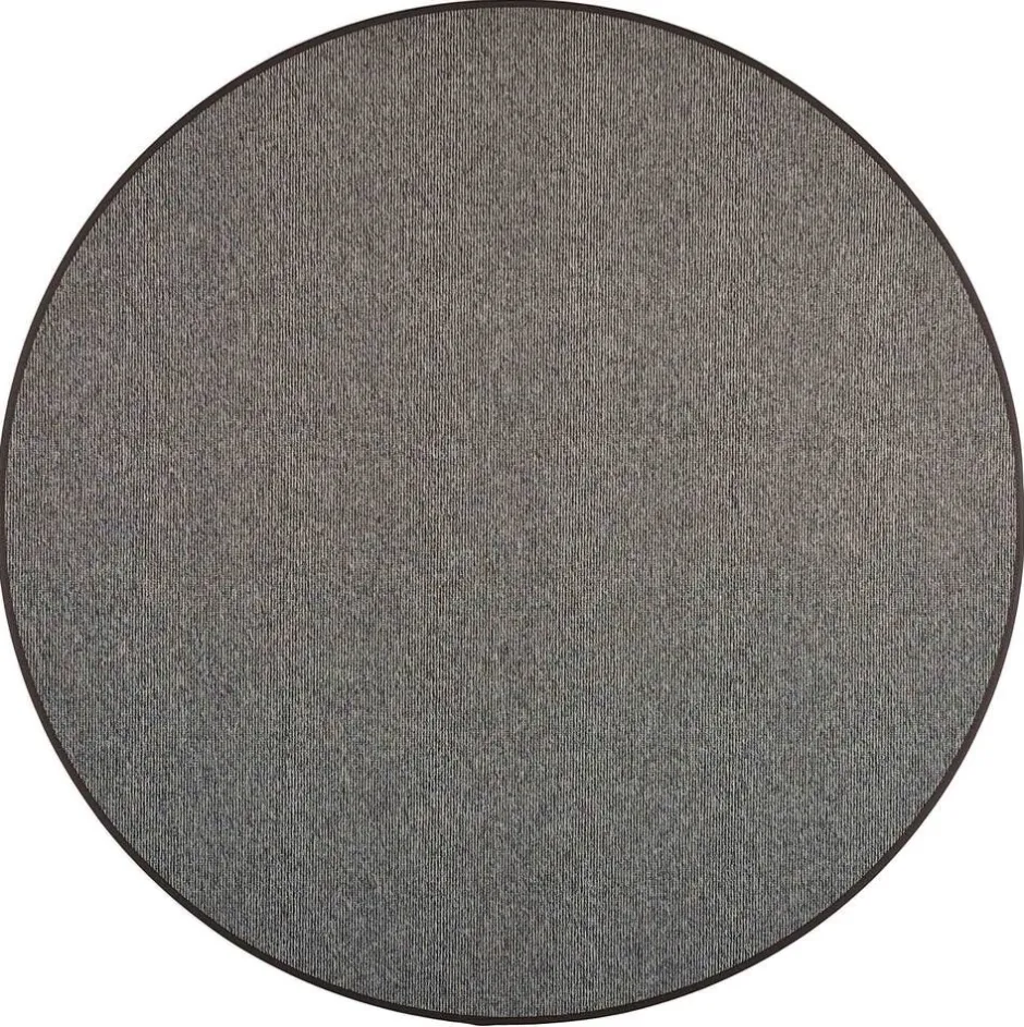 VM-Carpet Pyöreät Matot*Balanssi 49 ruskea, Ø 200 cm, kantti 5990