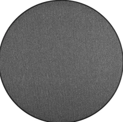 VM-Carpet Pyöreät Matot*Balanssi 98 tummanharmaa,  Ø 160 cm, kantti 5460