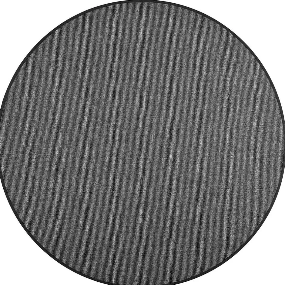 VM-Carpet Pyöreät Matot*Balanssi 98 tummanharmaa, Ø 160 cm, kantti 5460