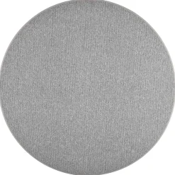 VM-Carpet Pyöreät Matot*Balanssi 93 vaaleanharmaa, Ø 133 cm, kantti 5434