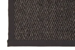 VM-Carpet Keskilattiamatot*Barrakuda 9371 antrasiitti,  133*200 cm, kantti 38