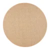 VM-Carpet Pyöreät Matot*Barrakuda 6520 olki, Ø 133 cm, kantti 32B