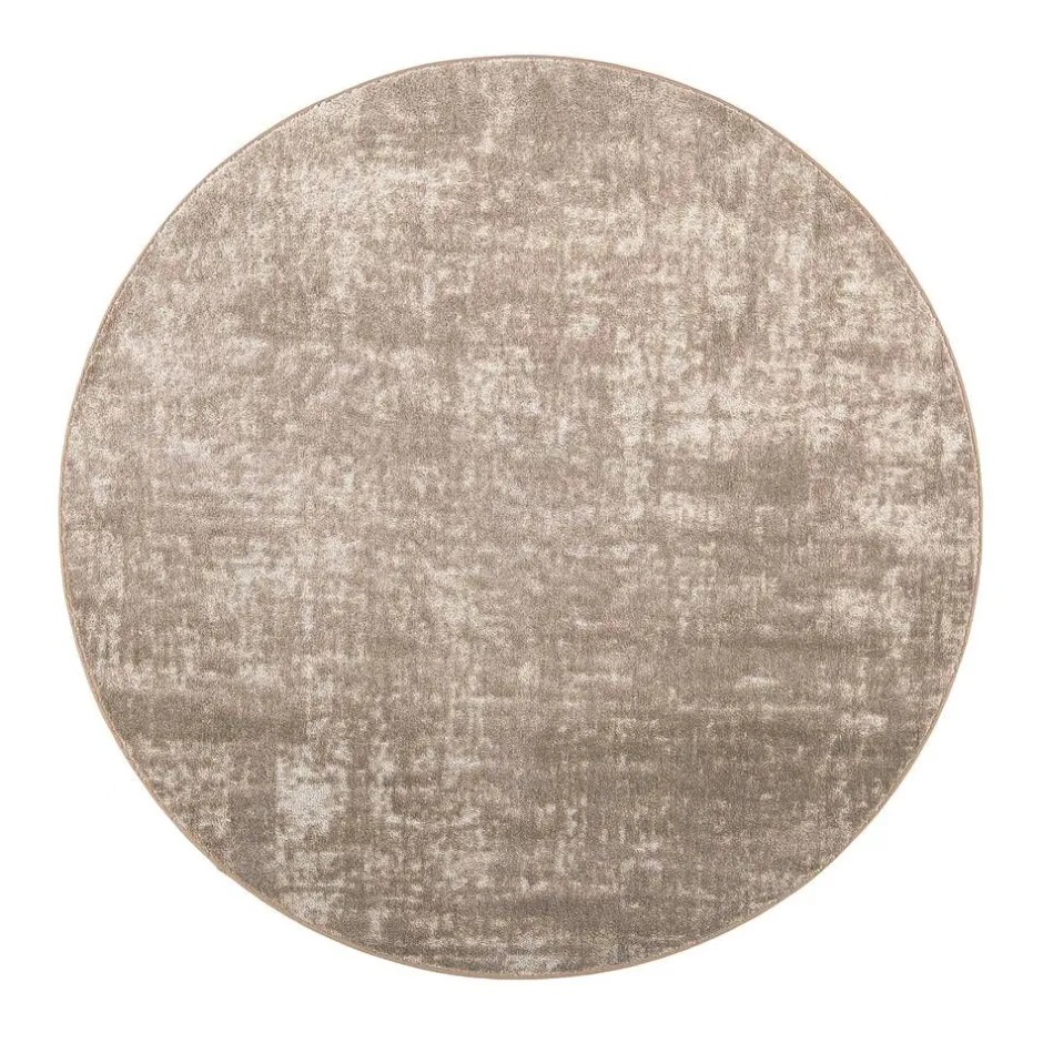 VM-Carpet Pyöreät Matot*Basaltti 410 beige ø 160 cm, kantti 5979
