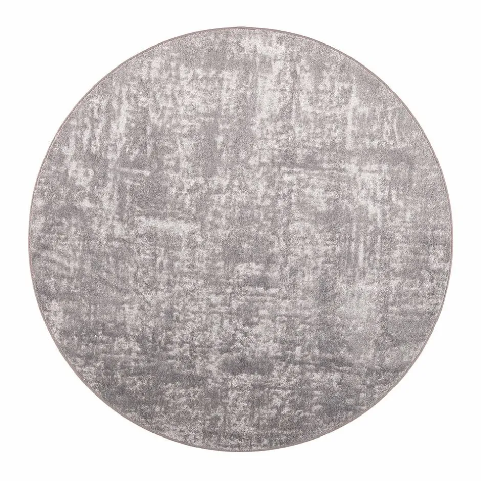 VM-Carpet Pyöreät Matot*Basaltti 830 harmaa ø 133 cm, kantti 5434