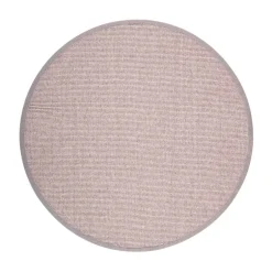VM-Carpet Pyöreät Matot*Esmeralda 72 beige, Ø 240 cm, kantti 070 B