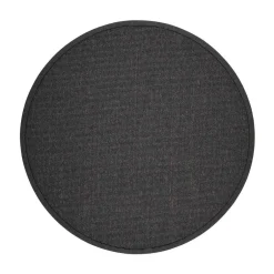 VM-Carpet Pyöreät Matot*Esmeralda 79 musta, Ø 133 cm, kantti 020 B