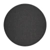 VM-Carpet Pyöreät Matot*Esmeralda 79 musta, Ø 160 cm, kantti 020 B