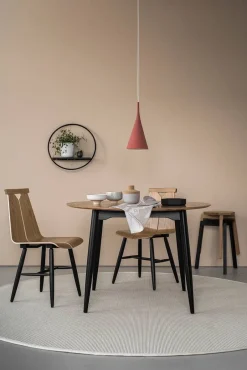 VM-Carpet Pyöreät Matot*Esmeralda 71 valkoinen, Ø 133 cm, kantti 009 B