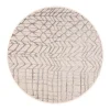 VM-Carpet Pyöreät Matot*Lastu, 4 hopea, Ø 240 cm