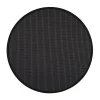 VM-Carpet Pyöreät Matot*Lyyra 70 musta, Ø 200 cm, kantti 17
