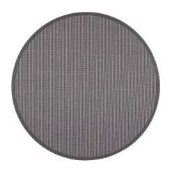 VM-Carpet Pyöreät Matot*Lyyra 78 tummanharmaa, Ø 240 cm, kantti 38