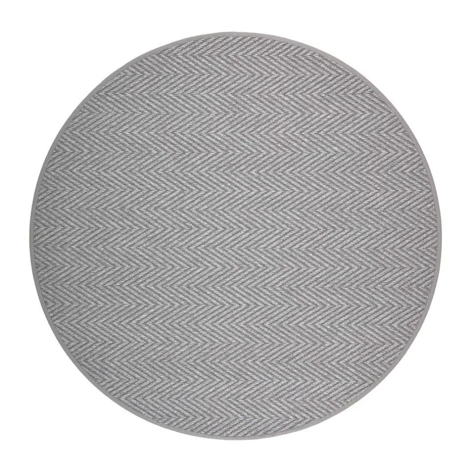 VM-Carpet Pyöreät Matot*matto Elsa Ø 200 cm harmaa