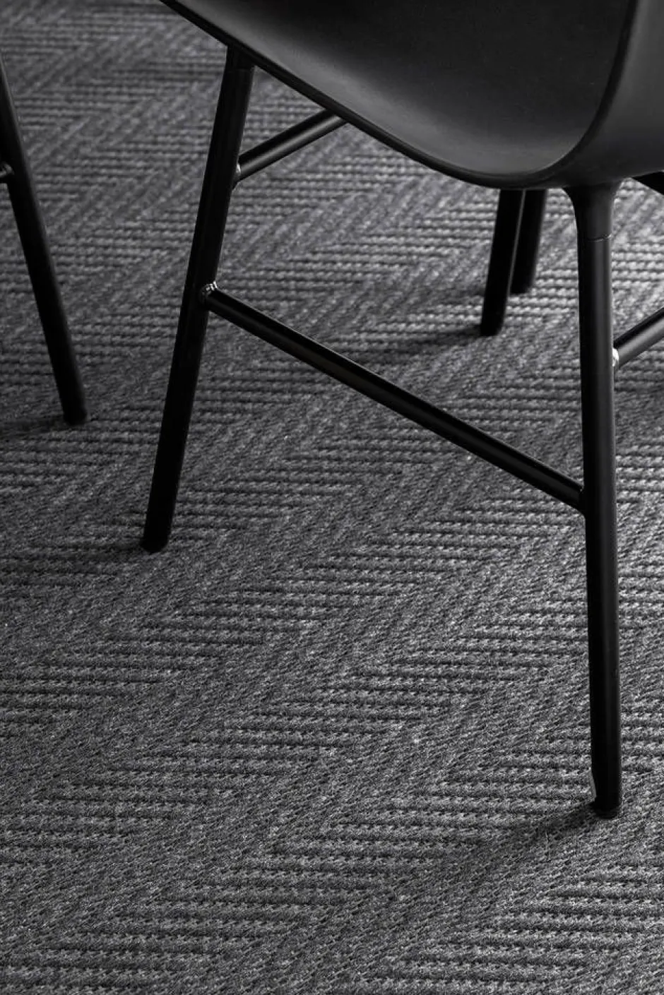 VM-Carpet Pyöreät Matot*matto Elsa Ø 160 cm musta