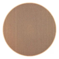 VM-Carpet Pyöreät Matot*matto Havu ø 133 cm 79 natur/musta