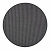 VM-Carpet Pyöreät Matot*matto Lyyra2 ø 240 cm 70 musta