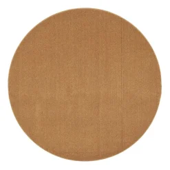 VM-Carpet Pyöreät Matot*matto Puuteri ø 200 cm 153 ruskea